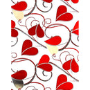 Jung Design Premium Gift Wrap Paper 75x100 cm - Hearts