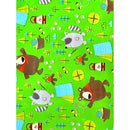 Jung Design Kids Gift Wrap Paper 75x100 cm - Camping