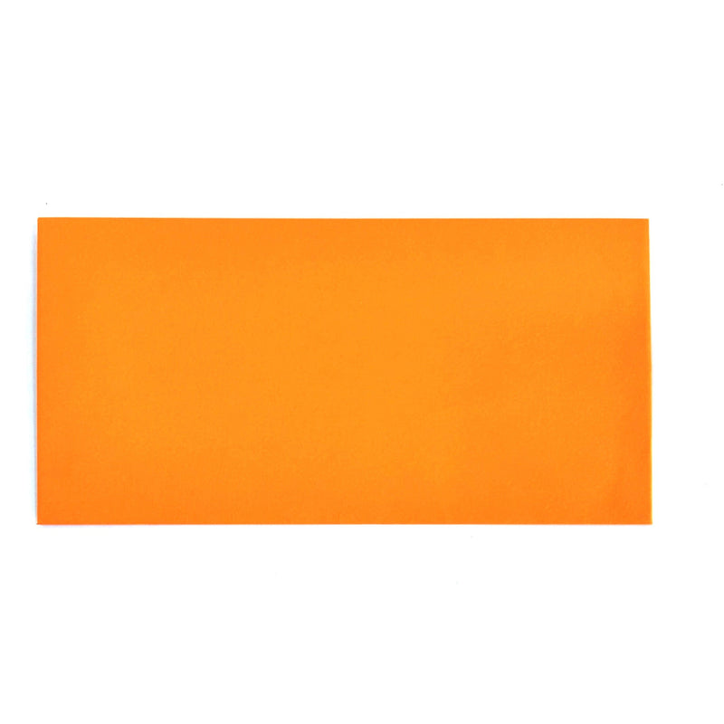 Favini Burano Orange Premium 90g Peel & Seal Envelopes 110x220mm - Pack of 25