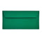 Favini Burano English Green Premium 90g Peel & Seal Envelopes 110x220mm - Pack of 25
