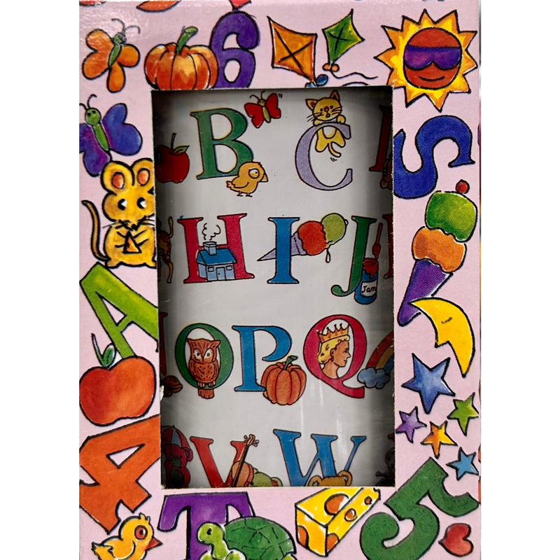 Party Favors Tin Can with Magnetic Letters