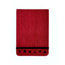 Dingbats Symbols Cloth Hardcover Plain Flip Pad with Elastic Band 100 Sheets - A6
