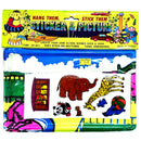 Party Favors Stickers & Background Picture Frame - Assorted