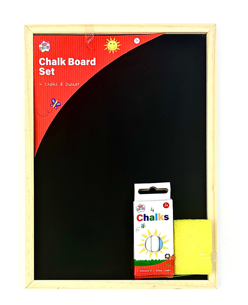 NEW IG Design Group Chalk Board Set - A4