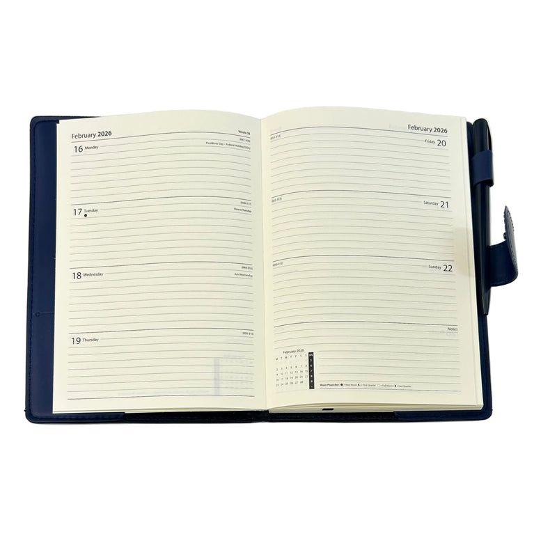 NEW IG Design 2026 Week to View A5 Organizer with Pen