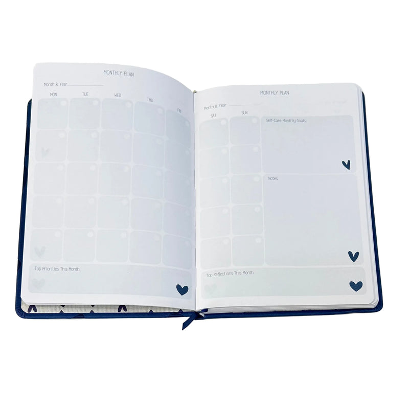 NEW IG Design Undated Weekly & Monthly Motivational Planner with Elastic A5