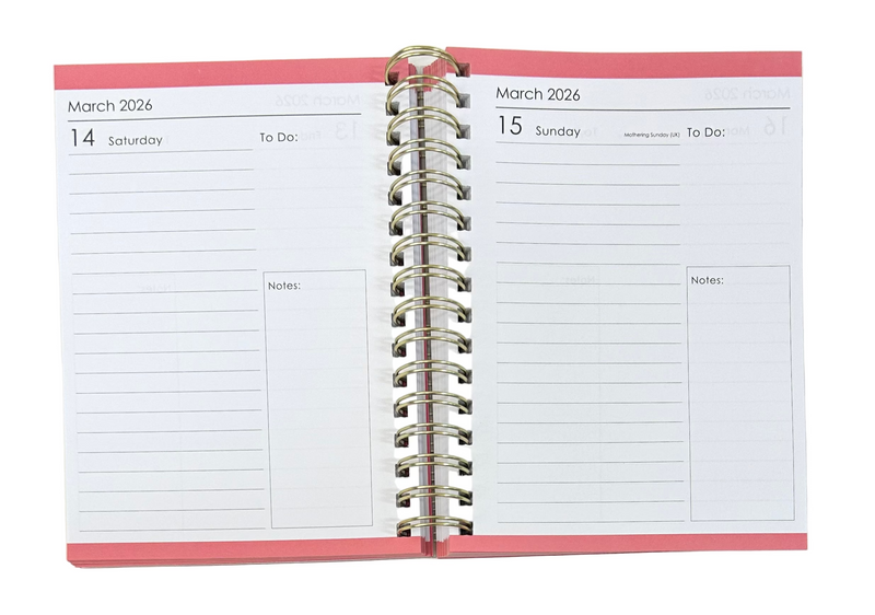 NEW IG Design 2026 Day to Page Planner with Elastic A5