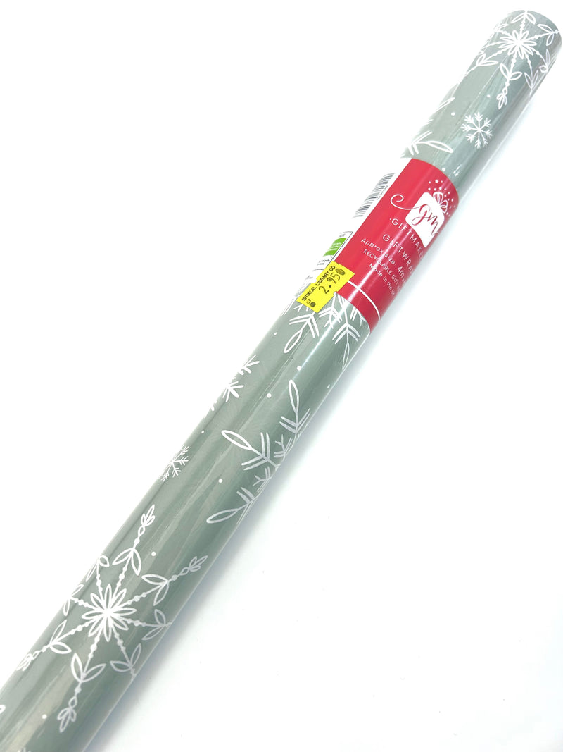 NEW IG Design Christmas Gift Wrap Roll  4M x 69cm