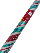 NEW IG Design Christmas Gift Wrap Roll  1.5M x 69cm - Metallic Foil