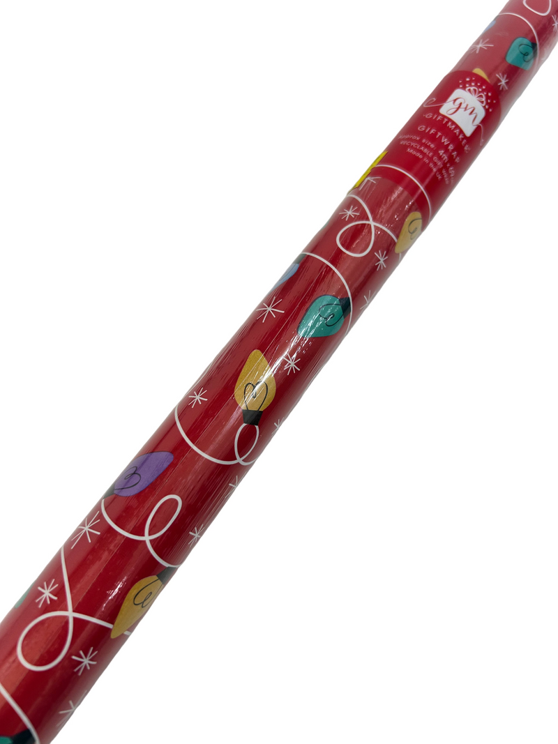 NEW IG Design Christmas Gift Wrap Roll  4M x 69cm
