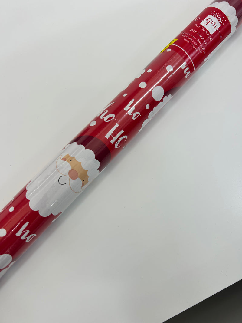 NEW IG Design Christmas Gift Wrap Roll 7M x 69cm