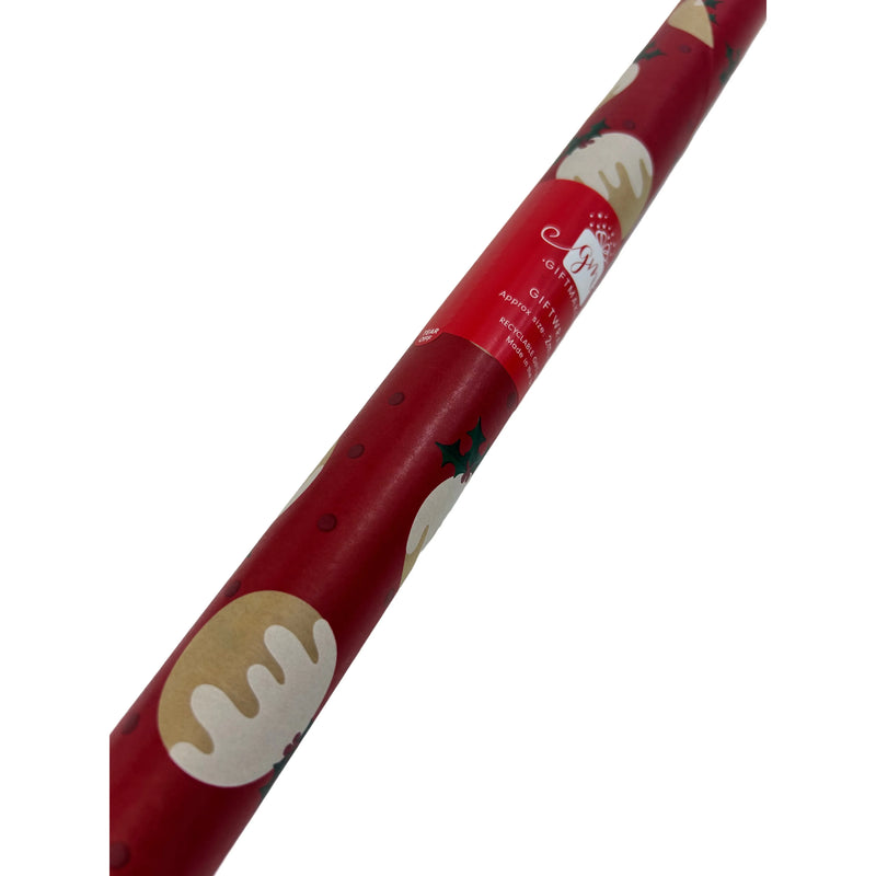 رول ورق هدايا فويل لامع كريسماس ١،٥ متر × ٦٩ سم 