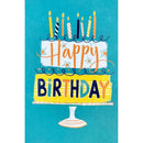 UK Greetings General Birthday Greeting Card 12x18 cm with Envelope