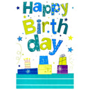 UK Greetings General Birthday Greeting Card 14x21 cm with Envelope