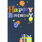 بطاقة تهنئة عيد ميلاد  ١٤×٢١  سم مع مغلف