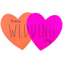 UK Greetings Wedding Greeting Card 12x18 cm with Envelope