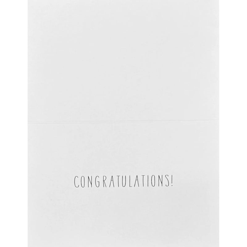 UK Greetings Wedding Greeting Card 12x18 cm with Envelope