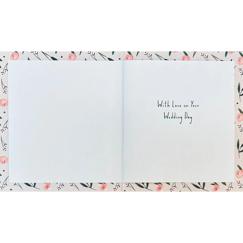 UK Greetings Wedding Greeting Card 14x16 cm with Envelope