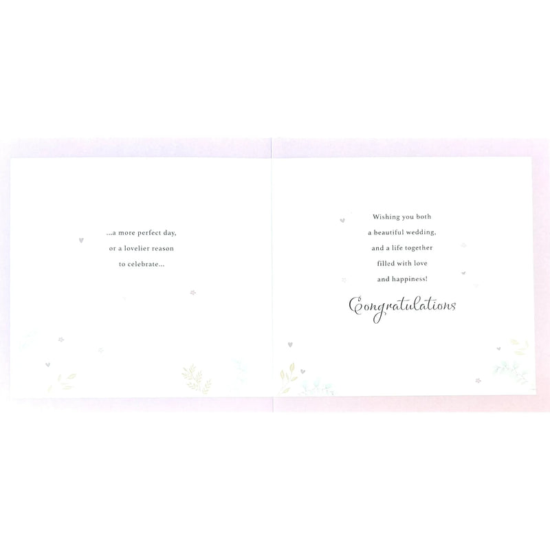 UK Greetings The Clintons Collection Wedding Greeting Card 18x18cm with Envelope