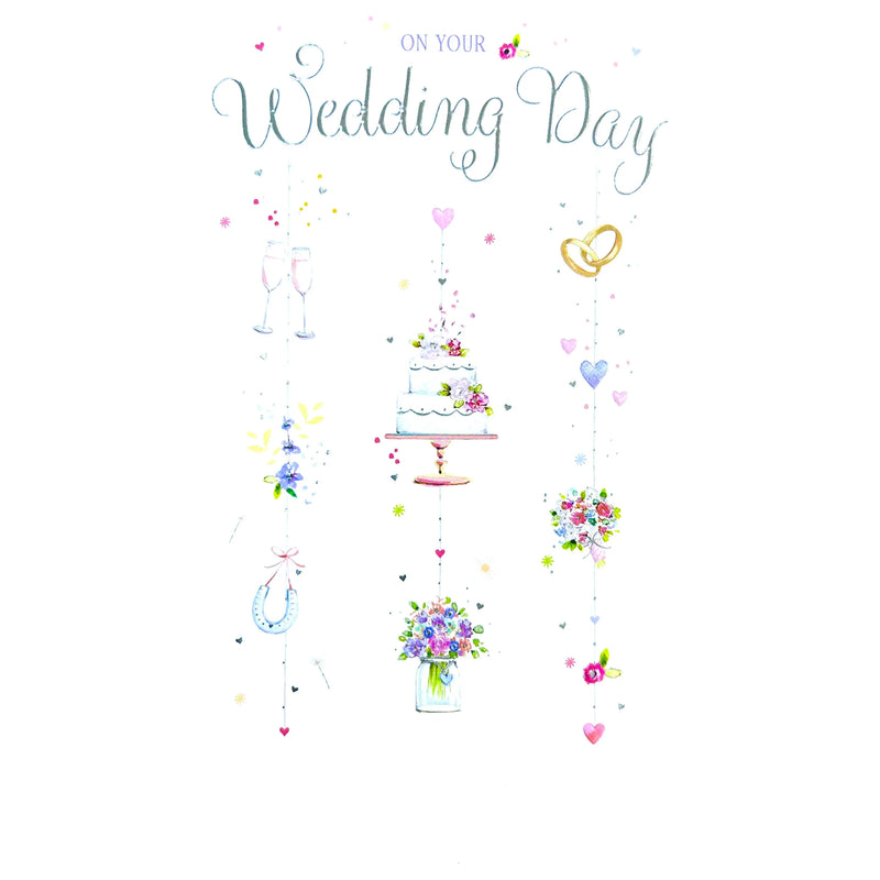 UK Greetings Wedding Greeting Card 14x21 with Envelope