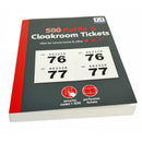 Design Group Raffle & Cloakroom Ticket Book / 1-500