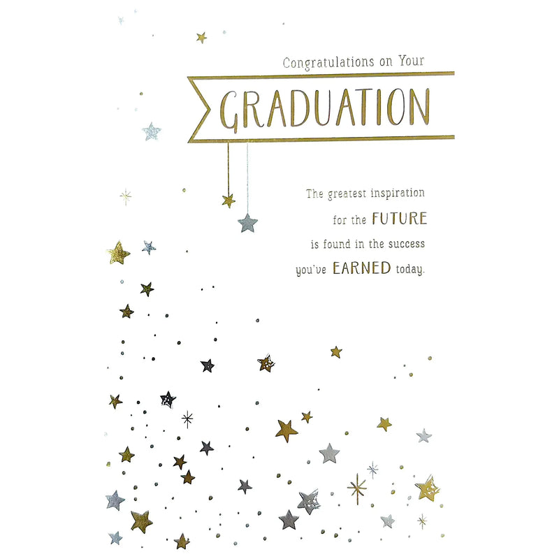 UK Greetings Graduation Greeting Card 21x14 cm with Envelope
