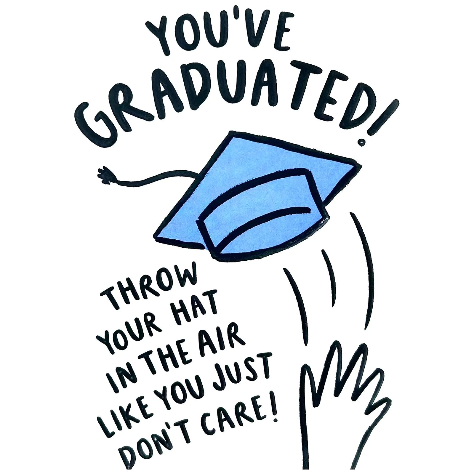 UK Greetings Graduation Greeting Card 18x12 cm with Envelope