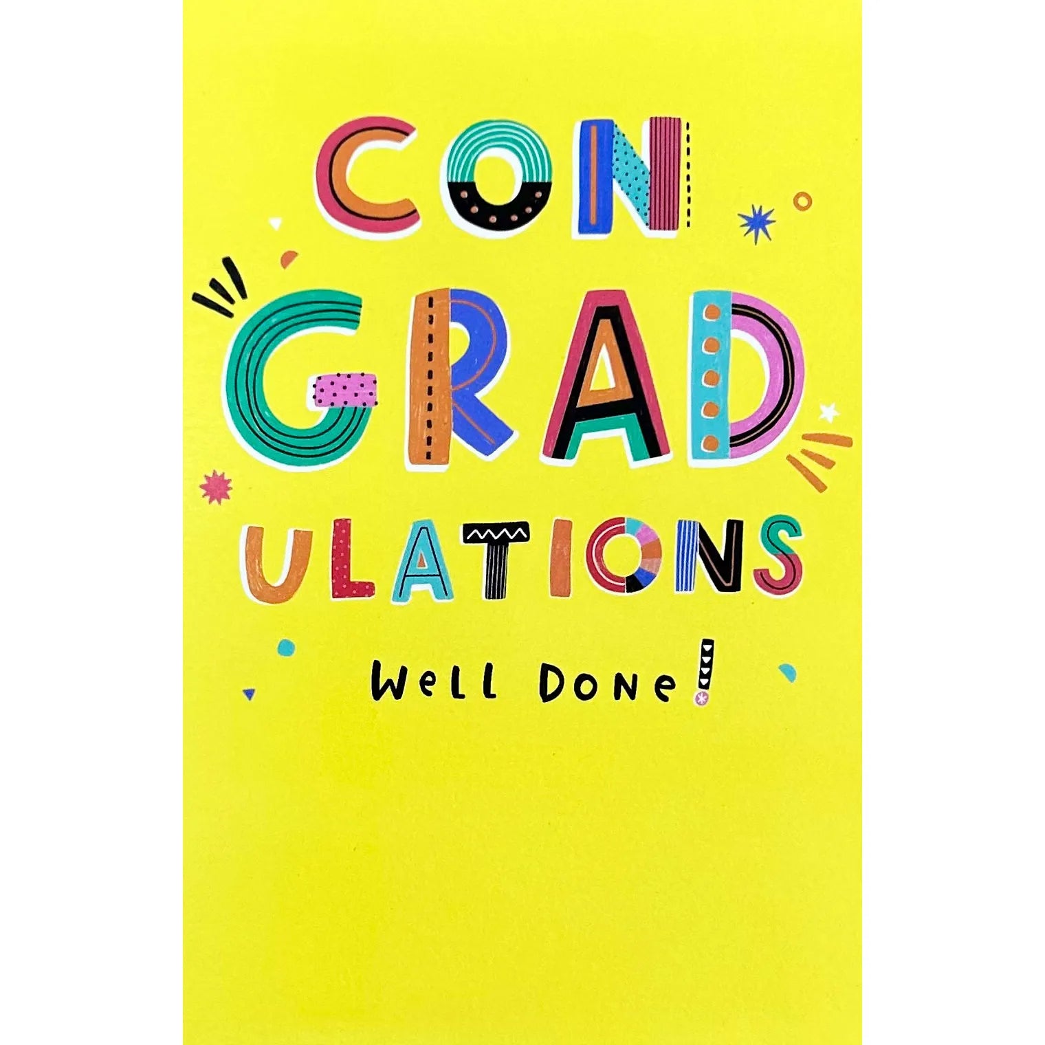 UK Greetings Graduation Greeting Card 18x12 cm with Envelope