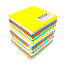 Recycled Colored Paper Cube 75x75mm - 500 Sheets