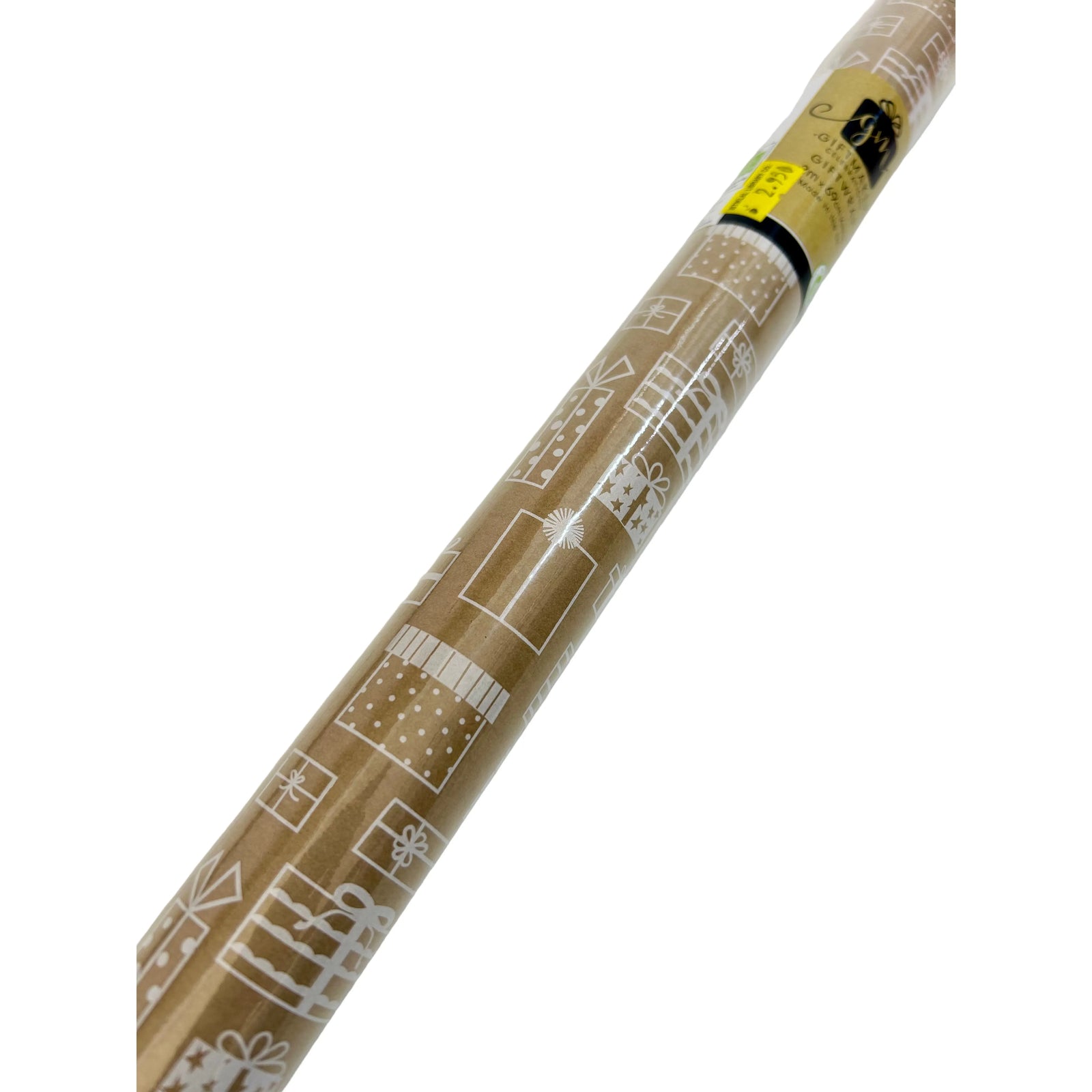 NEW IG Design Everyday Birthday Kraft Gift Wrap Roll 2M x 69cm