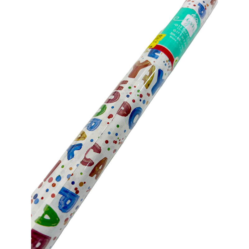IG Design Everyday Birthday Gift Wrap Roll  3M x 69cm