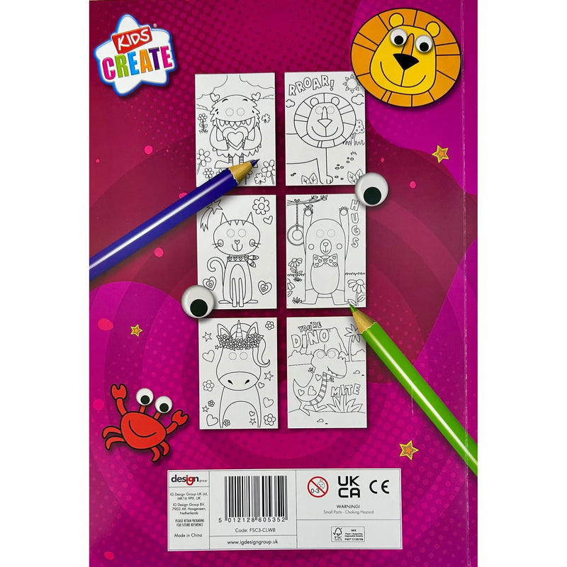NEW Design Group Wiggly Eyes Coloring Book - 24 Pages