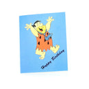 Gift Card Tag "Fred Flinstones Happy Birthday"  7x9cm - Pack of 1