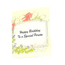 Gift Card Tag "Happy Birthday to a Special Person"  7x9cm - Pack of 1
