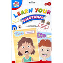NEW IG Design Learn Your Emotions Face Board & Puffy Sticker Sheets - A4