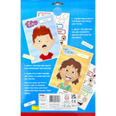 NEW IG Design Learn Your Emotions Face Board & Puffy Sticker Sheets - A4