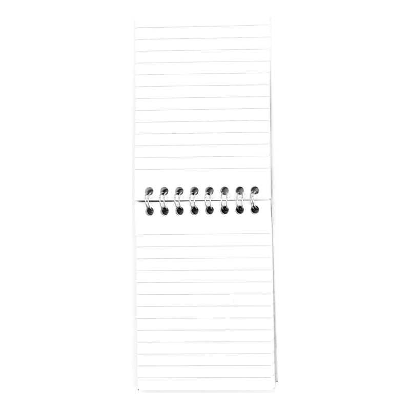 دفتر ملاحظات قلاب سلك صغير ٦٠ ورقة حجم الجيب باسيل ٧٦×١٠٥ ملم 
