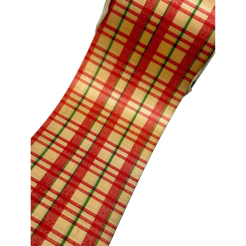 Berwick Flora-Satin Paper Printed Polypropylene Craft Ribbon 7.5cm Wide