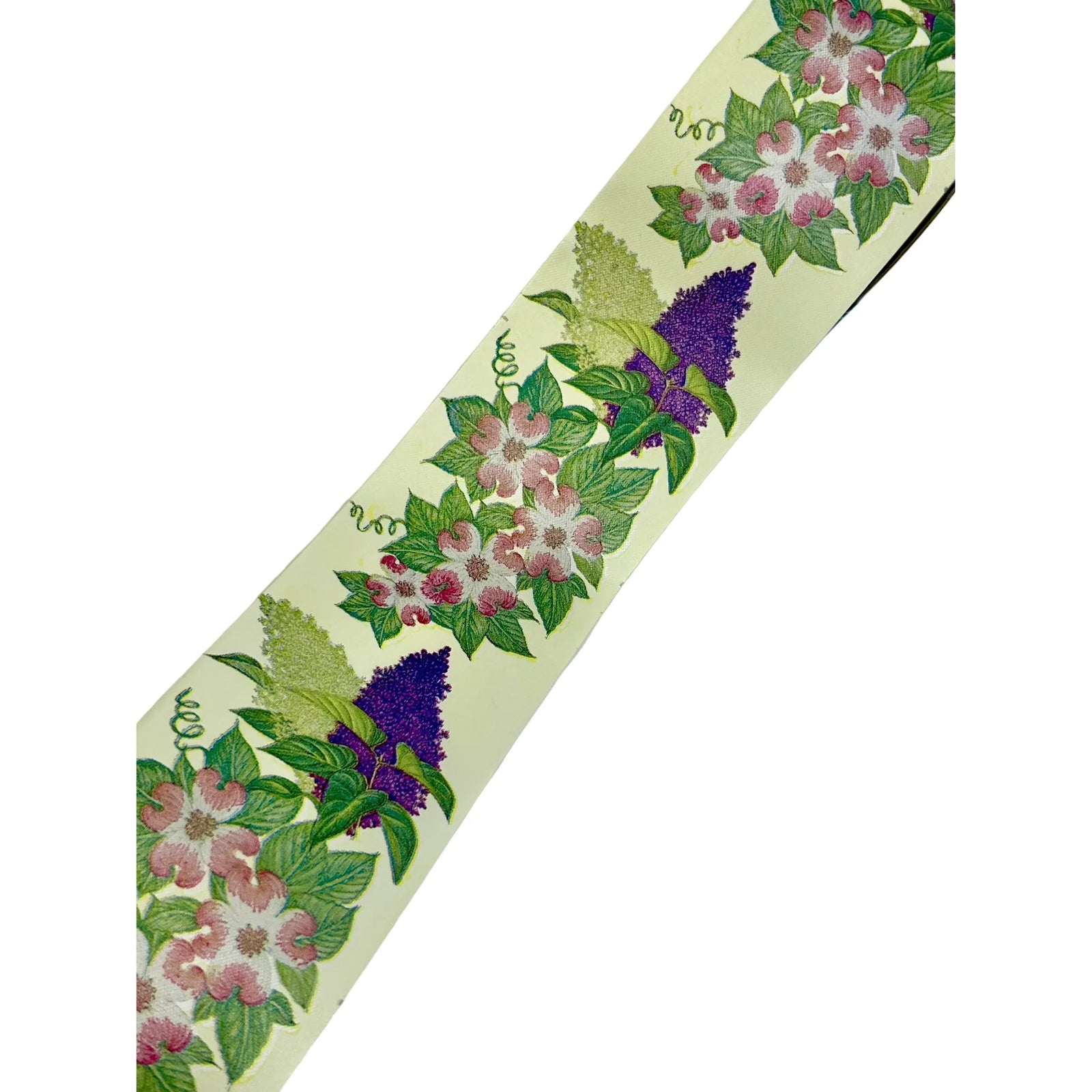 Berwick Flora-Satin Paper Printed Polypropylene Craft Ribbon 7.5cm Wide Berwick Flora-Satin Paper Printed Polypropylene Craft Ribbon 7.5cm Wide