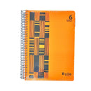 Bassile Brio Polypro Lined 60g Spiral Notebook - 18.5x26cm