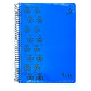 Bassile Brio Polypro Lined 60g Spiral Notebook - 21x27.5cm