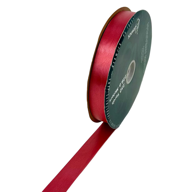 Berwick Flora-Satin Paper Plain Matt Polypropylene Craft Ribbon 3cm Wide