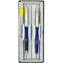 Parker Jotter Original Classic CT Ballpoint + Fountain Pen Set - Navy