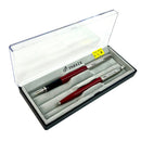 Parker Jotter Original Classic CT Ballpoint + Fountain Pen Set - Red