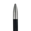 قلم حبر جاف باركر أي أم بروفايل أسود لامع ملقط كروم