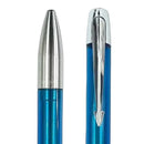 قلم حبر جاف باركر أي أم بروفايل كوول واتر أزرق شفاف ملقط كروم