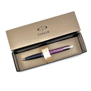 قلم حبر جاف باركر فرونتير لونا بنفسجي كروم