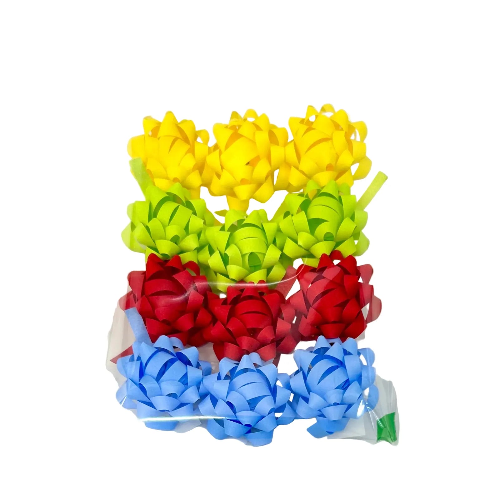 NEW Prasent Mini Magic Bows with Sticker Diameter 35mm Assorted - Pack of 12 NEW Prasent Mini Magic Bows with Sticker Diameter 35mm Assorted - Pack of 12
