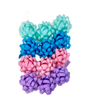 NEW Prasent Mini Magic Bows with Sticker Diameter 35mm Assorted   - Pack of 12