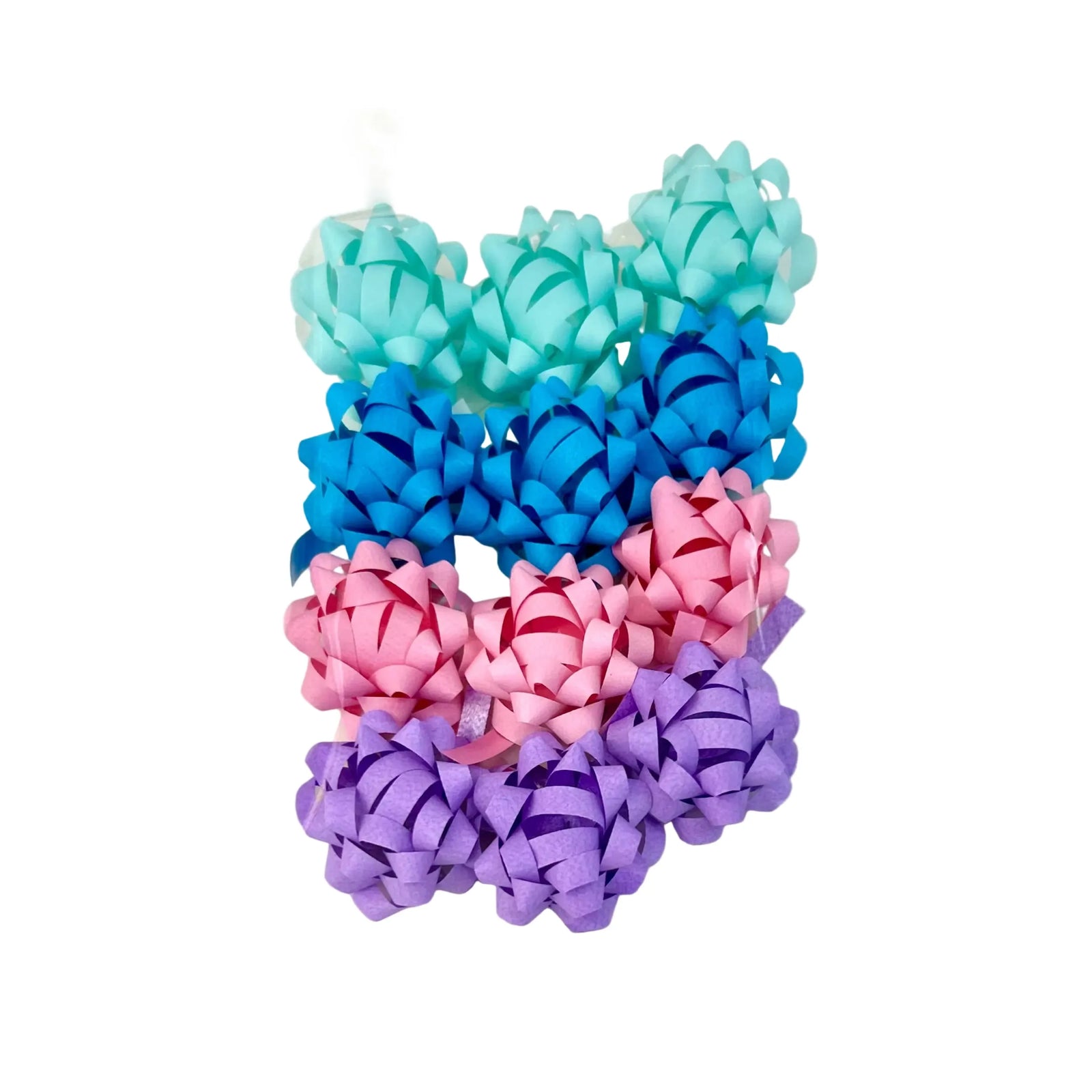 NEW Prasent Mini Magic Bows with Sticker Diameter 35mm Assorted - Pack of 12 NEW Prasent Mini Magic Bows with Sticker Diameter 35mm Assorted - Pack of 12